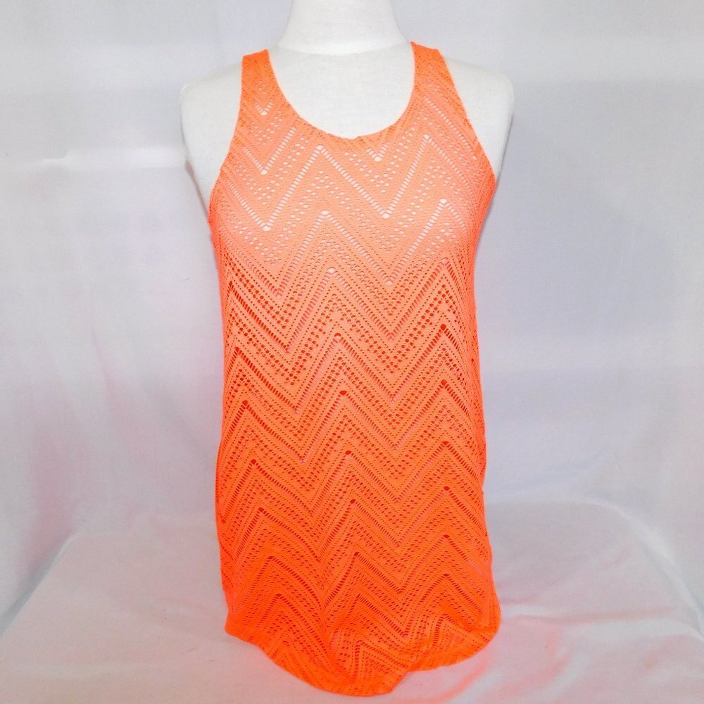 OP Lace Orange Bathing Suit Beach Swimsuit pool vacation Coverup Womens S